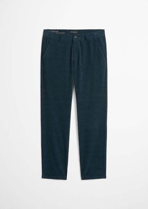 Cord Pants, Model Mads Jogger, Regular Fit — Peppercorn Grey