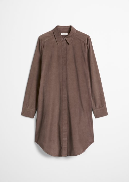 Shirt dress wide — Stone Taupe