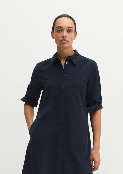 Shirt dress wide — Martime Blue
