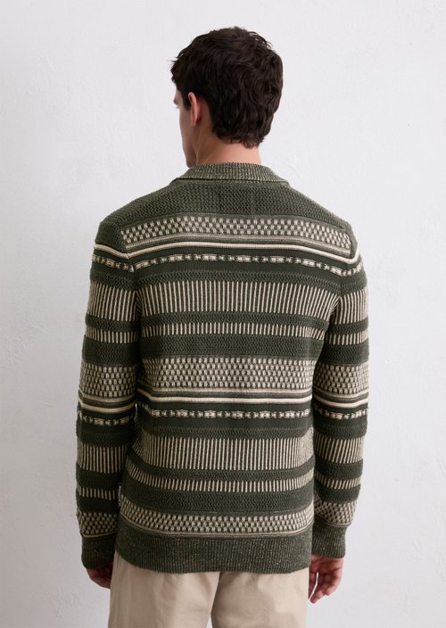 Cardigan — Dark Brown