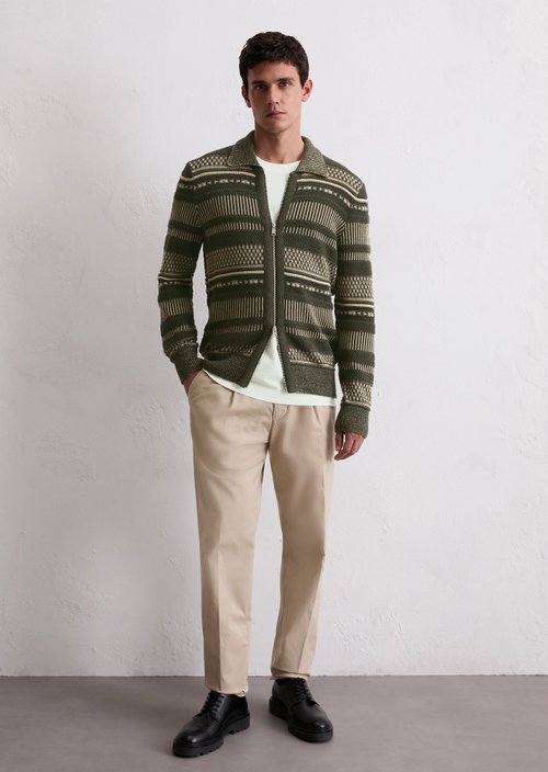 Cardigan — Dark Brown