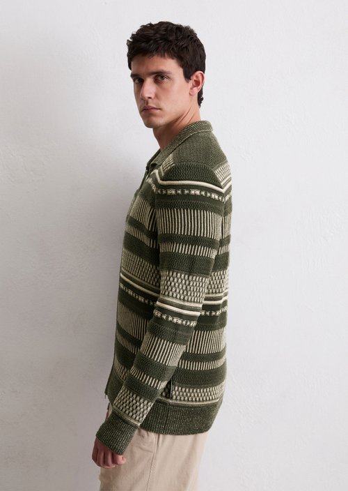 Cardigan — Dark Brown