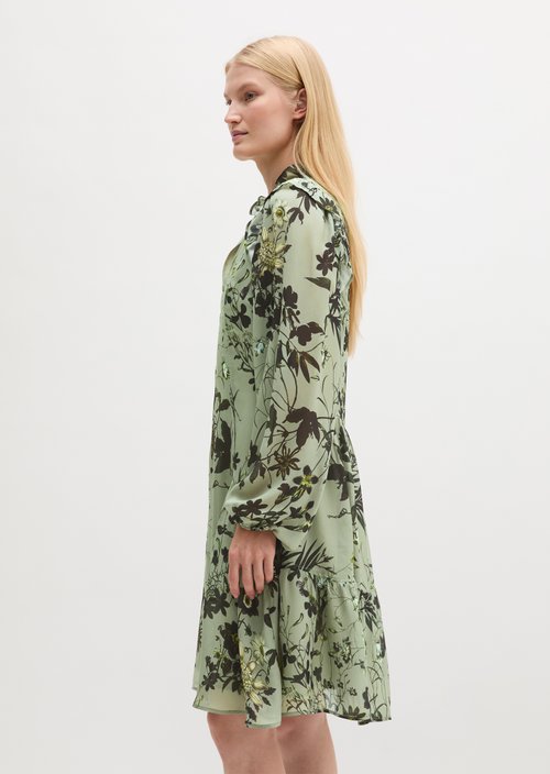 Short A-Line Dress — Light Green