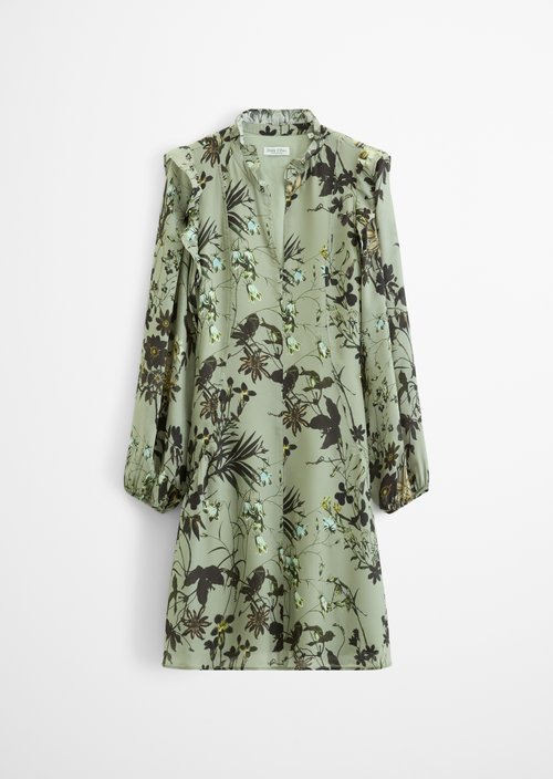 Short A-Line Dress — Light Green