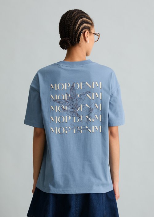 Basic relaxed T-shirt — Fall Sky