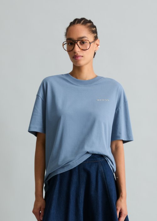 Basic relaxed T-shirt — Fall Sky
