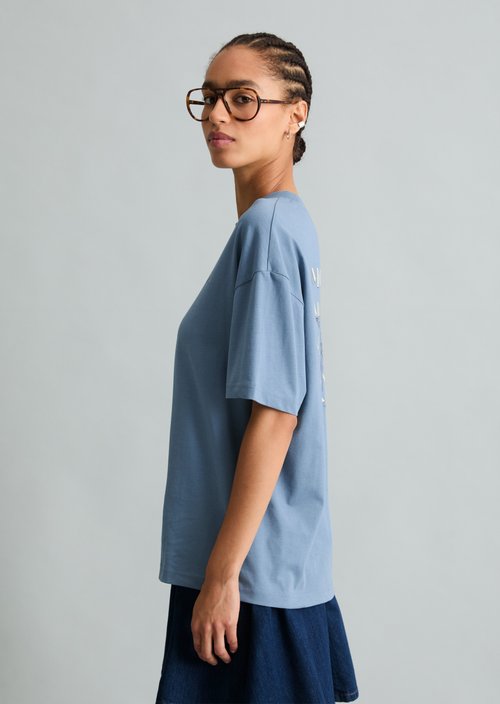 Basic relaxed T-shirt — Fall Sky