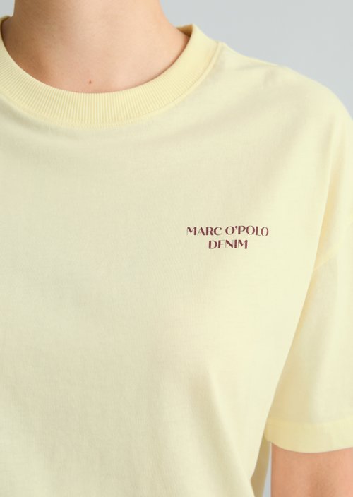 Basic relaxed T-shirt — Butter Yellow