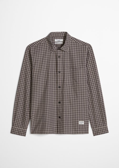 Regular-fit shirt — Dark Beige