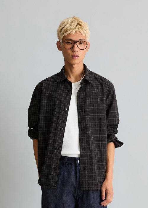 Regular-fit shirt — Dark Blue