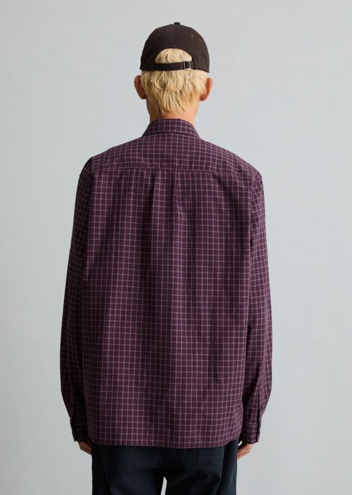 Regular-fit shirt — Dark Purple