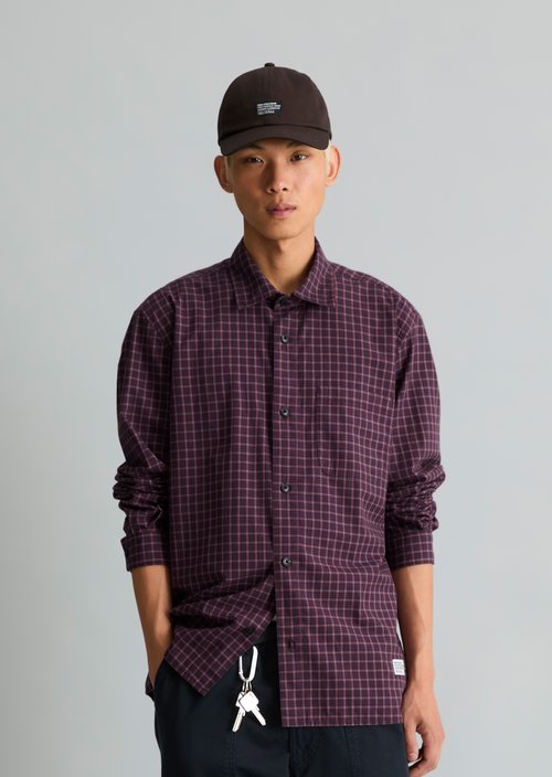 Regular-fit shirt — Dark Purple