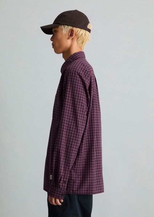 Regular-fit shirt — Dark Purple