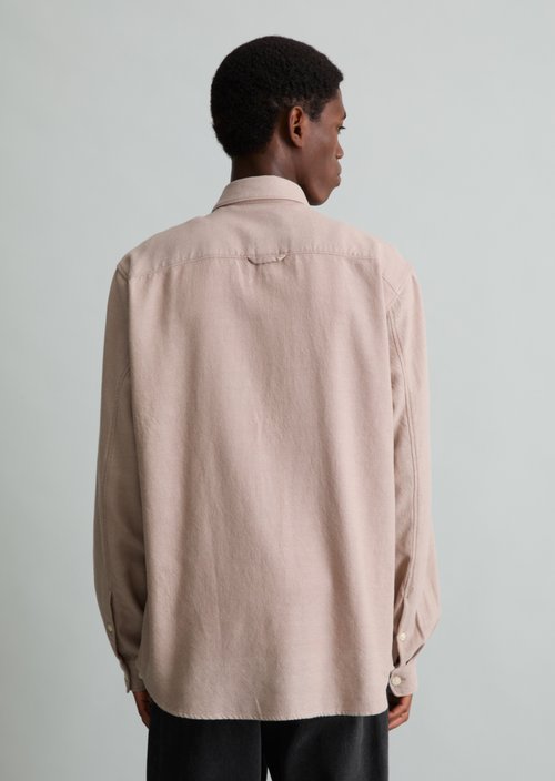 Regular-fit shirt — Medium Beige