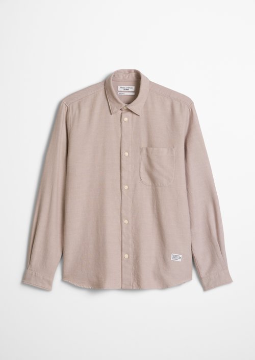 Regular-fit shirt — Medium Beige