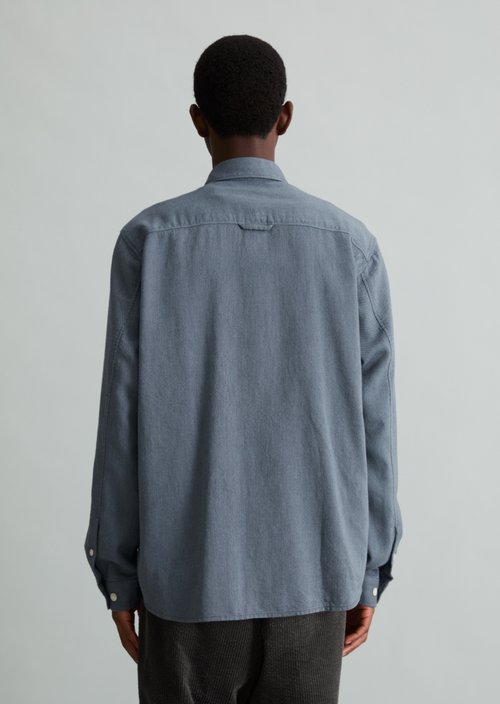 Regular-fit shirt — Medium Blue