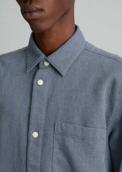 Regular-fit shirt — Medium Blue