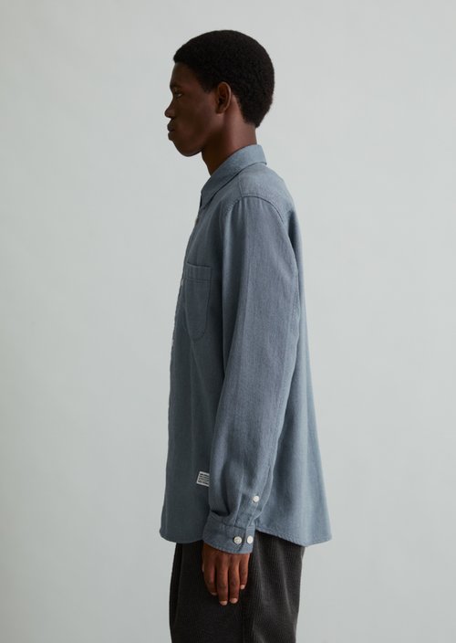 Regular-fit shirt — Medium Blue