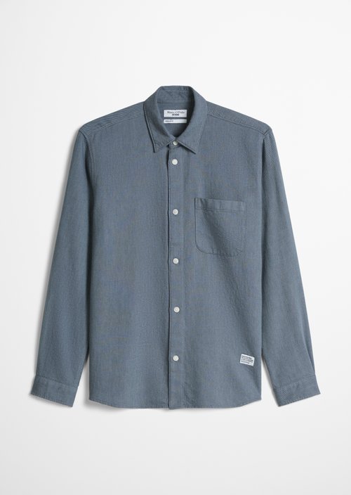 Regular-fit shirt — Medium Blue
