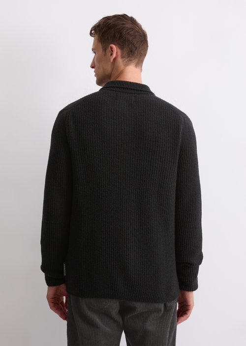 Regular cardigan — Black