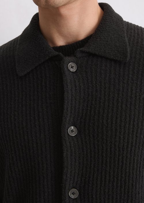 Regular cardigan — Black