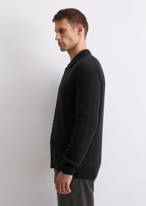 Regular cardigan — Black