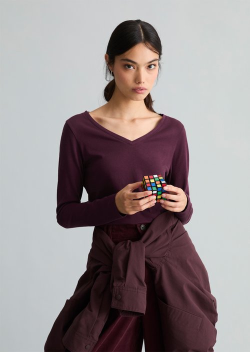 Slim-fit long-sleeve shirt — Mahagony Jam