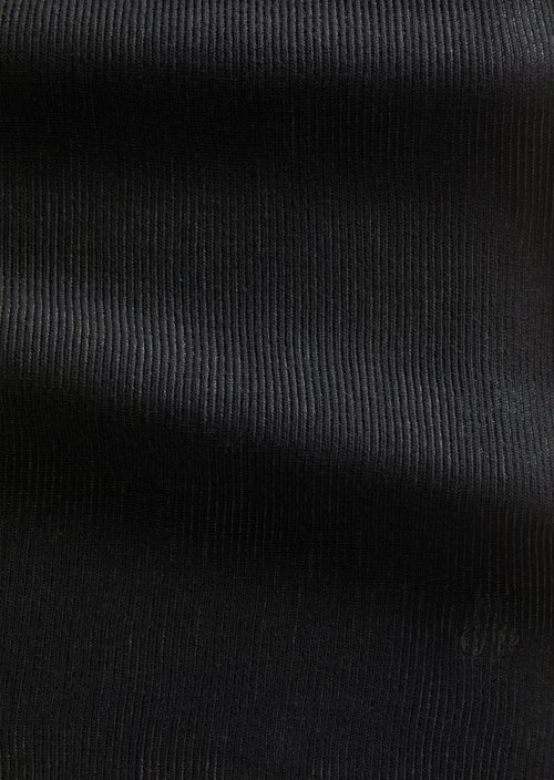 Knitted Scarf — Black
