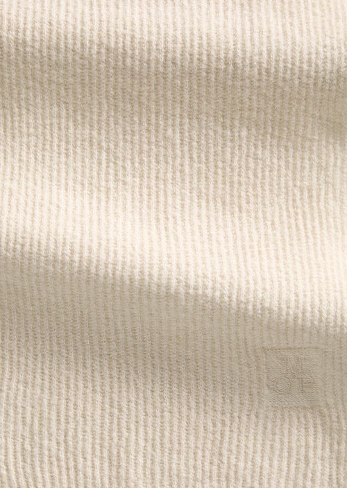 Knitted Scarf — Linen Beige