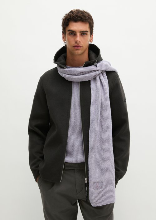 Knitted Scarf — Lilac Dawn