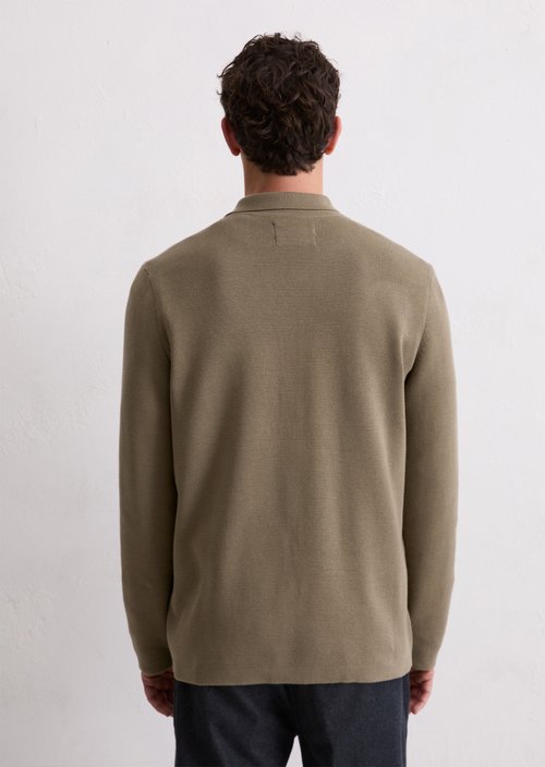 Regular knit overshirt — Pavestone