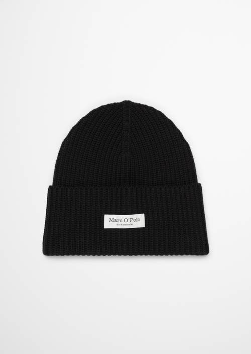 Knitted hat Black - Product image 1