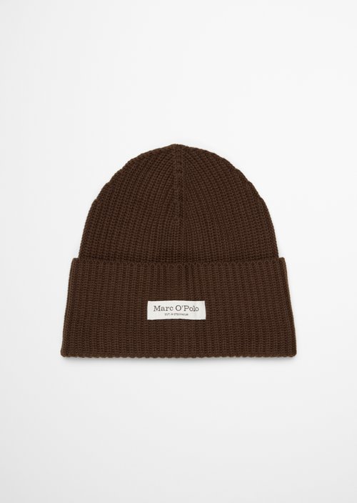 Knitted hat — Burnt Coffee