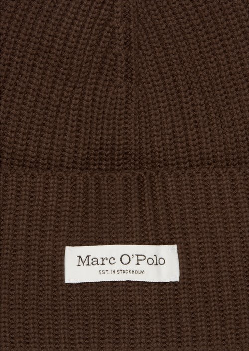 Knitted hat — Burnt Coffee