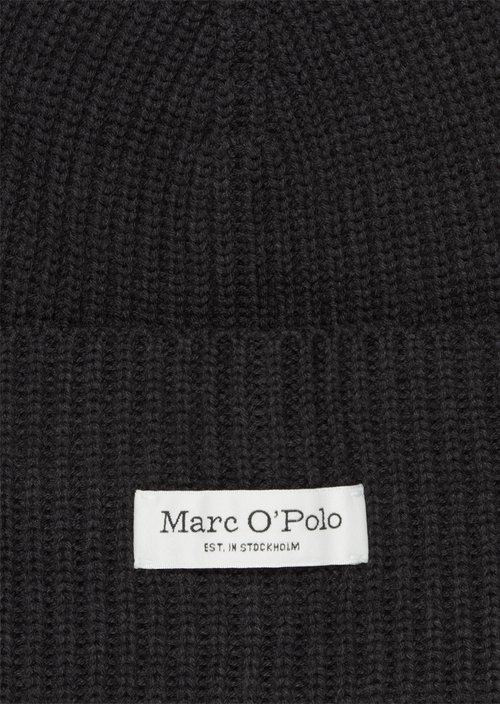 Knitted hat — Coal Grey Melange