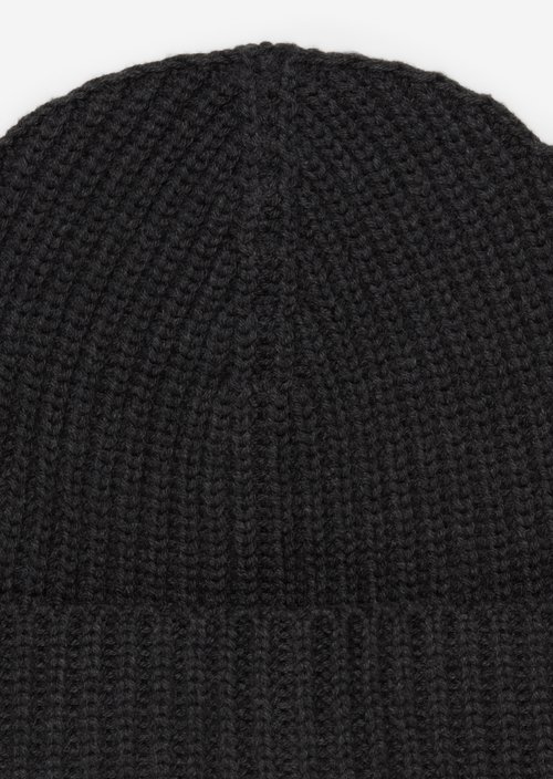 Knitted hat — Coal Grey Melange
