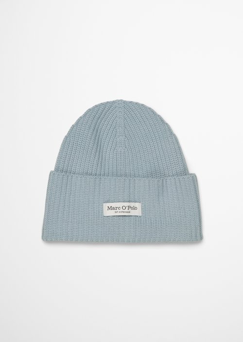 Knitted hat — Glacial Blue