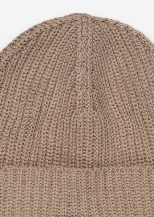 Knitted hat — Earthy Taupe