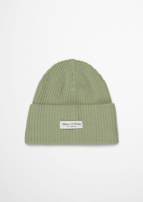 Knitted hat — Smooth Sage