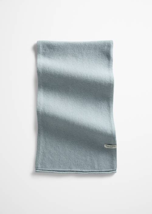 pletený šátek Glacial Blue v předním pohledu
