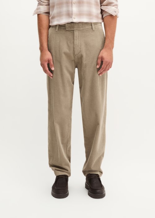 Corduroy Pants, "Bent Relaxed" Style — Charleston Gray