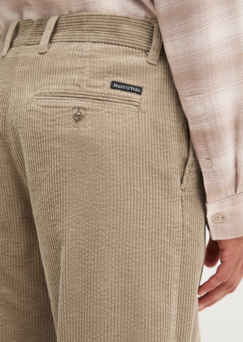 Corduroy Pants, "Bent Relaxed" Style — Charleston Gray
