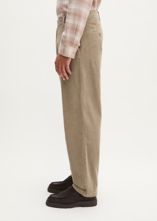 Corduroy Pants, "Bent Relaxed" Style — Charleston Gray