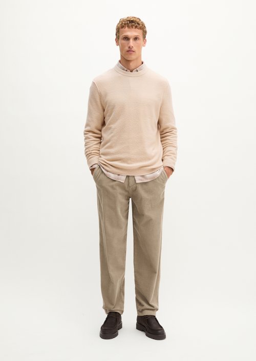Corduroy Pants, "Bent Relaxed" Style — Charleston Gray