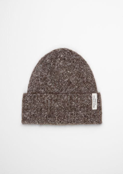 Knitted hat — Dark Brown