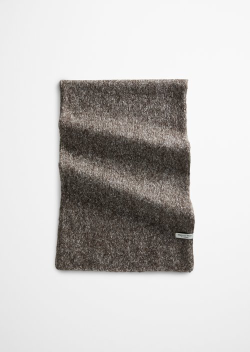 Strickschal — Dark Brown