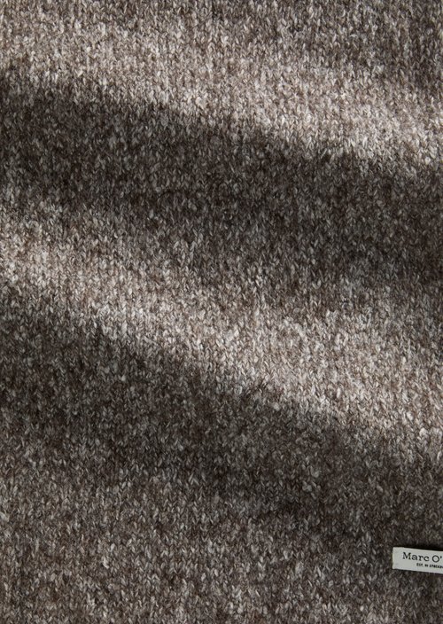 Strickschal — Dark Brown