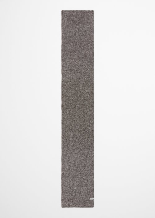 Strickschal — Dark Brown