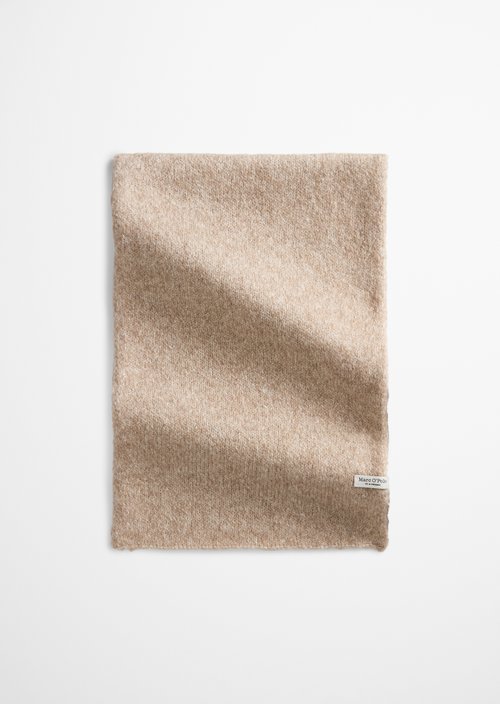 Marc O'polo Damen Braun Strickschal