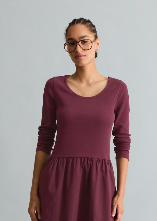 Flared jersey dress — Mahagony Jam